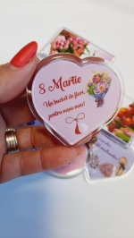 Mărțișor Magnetic Inimă
