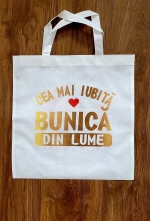 Sacoșă textilă personalizată