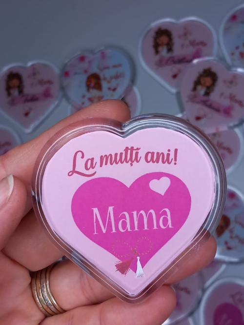 Mărțișor Magnetic Inimă