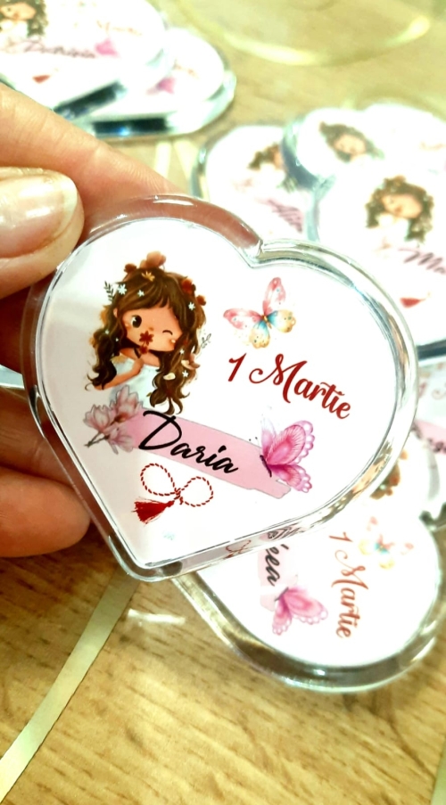 Mărțișor Magnetic Inimă