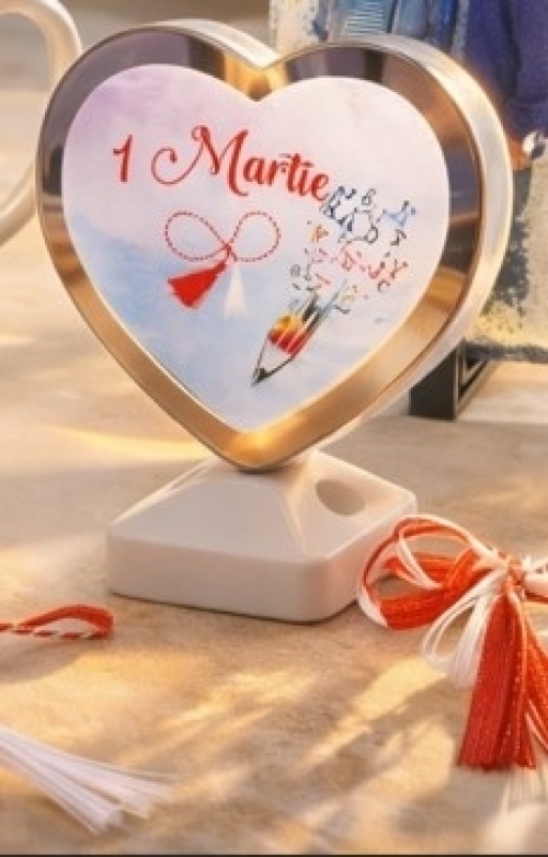 Oglindă Magică LED Personalizată - Cadoul WOW de 1-8 Martie