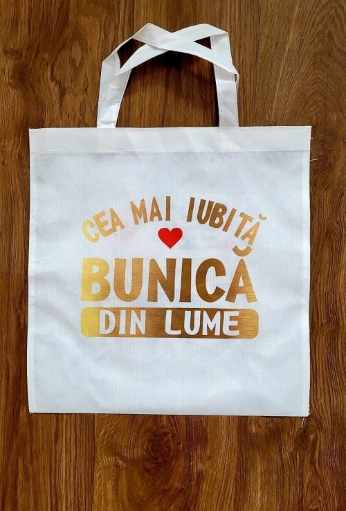 Sacoșă textilă personalizată
